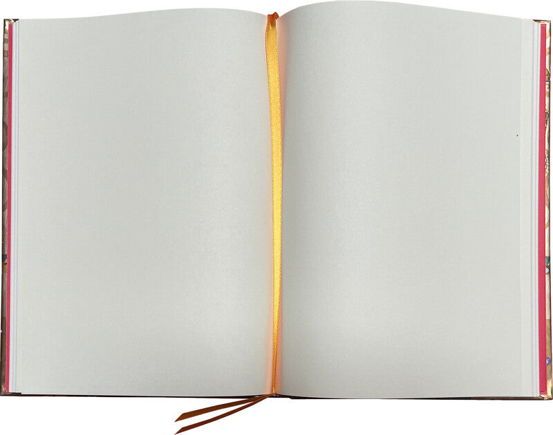 Flame tree Notizbuch, A5, blanko, gebunden, Hardcover, 128 Seiten, 80 g/m² – mehrfarbig