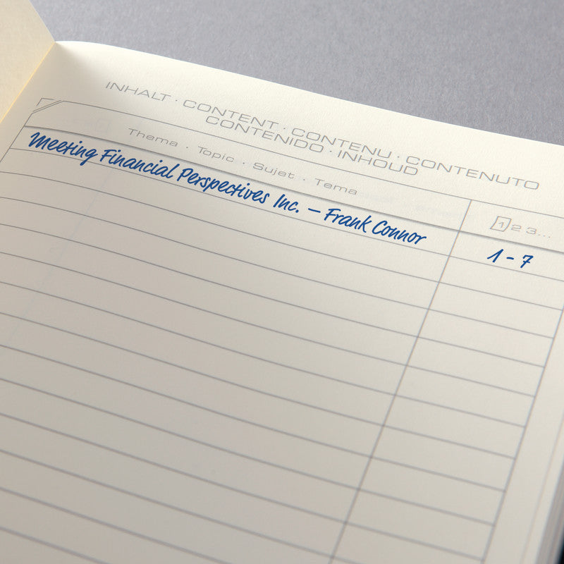 Sigel Notizbuch Conceptum, A5, punktkariert, Fadenheftung, Softcover, 194 Seiten, 80 g/m² – schwarz