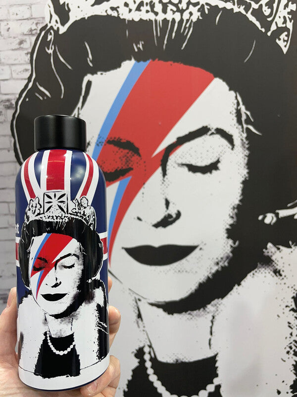 Youbottles Trinkflasche Dual – 5 dl – Edelstahl, isoliert, Schraubverschluss – Banksy Lizzy Stardust