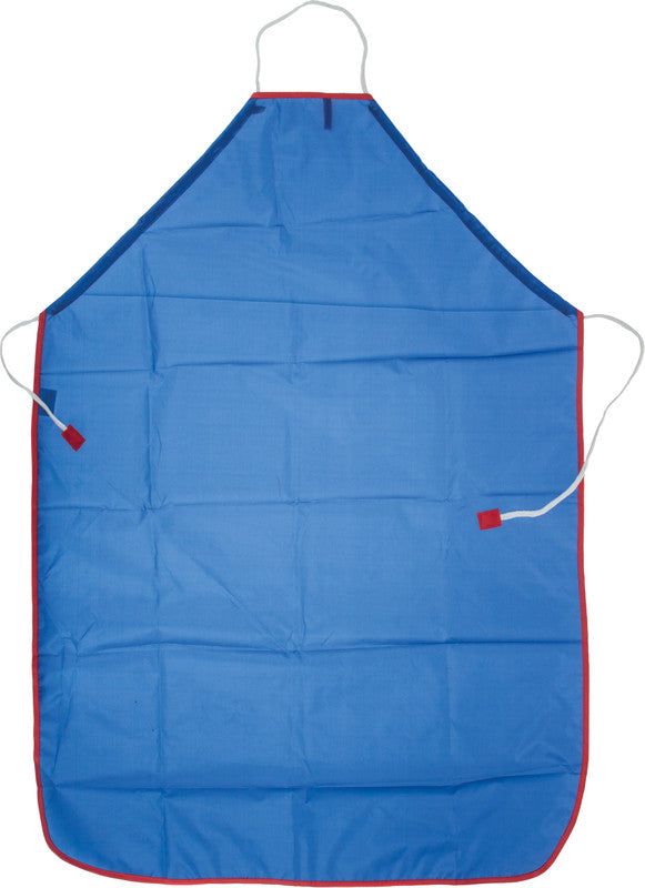 Noname Malschürze – Erwachsene, L: 105 cm, Kunststoff, Blau, zum Binden