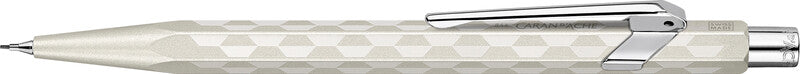 Caran d-Ache 849 Alpine Frost Special Edition Druckbleistift – 0,5 mm – Aluminium – Weiss
