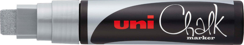 Uni-Ball Kreidemarker – Keilspitze, 15 mm – Silber