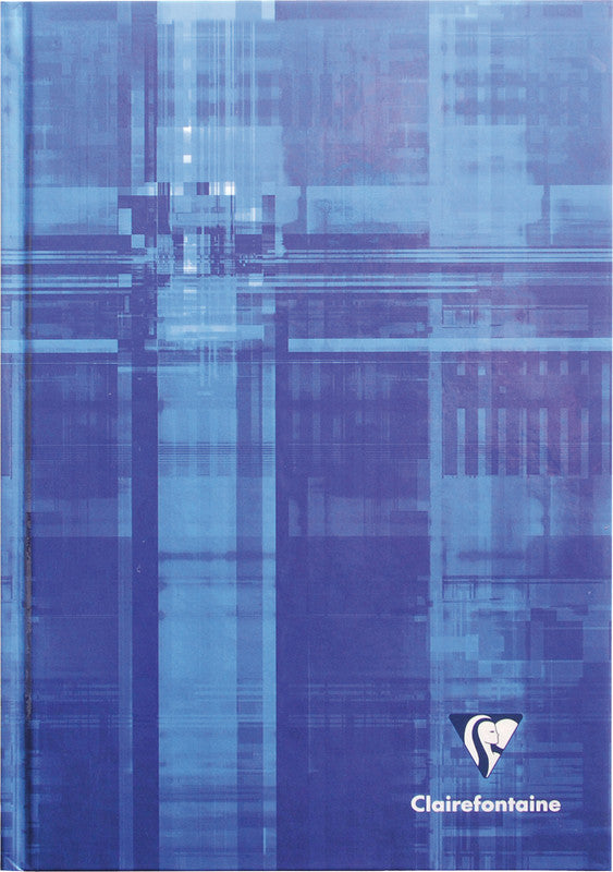 Clairefontaine Notizbuch A5, blanko, Fadenheftung, Hardcover, 192 Seiten, 90 g/m² – sortiert