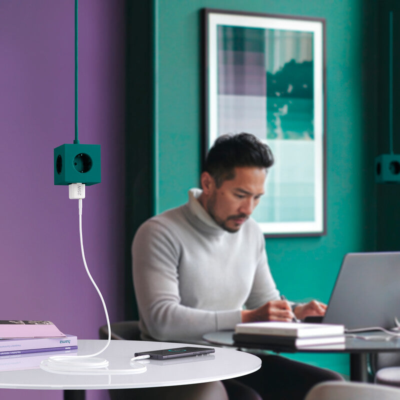 Hama 00201981 USB-Ladegerät 25 W – USB-C×1 – PD 3.0, QC 3.0, EU-Stecker (Typ C) – Weiss