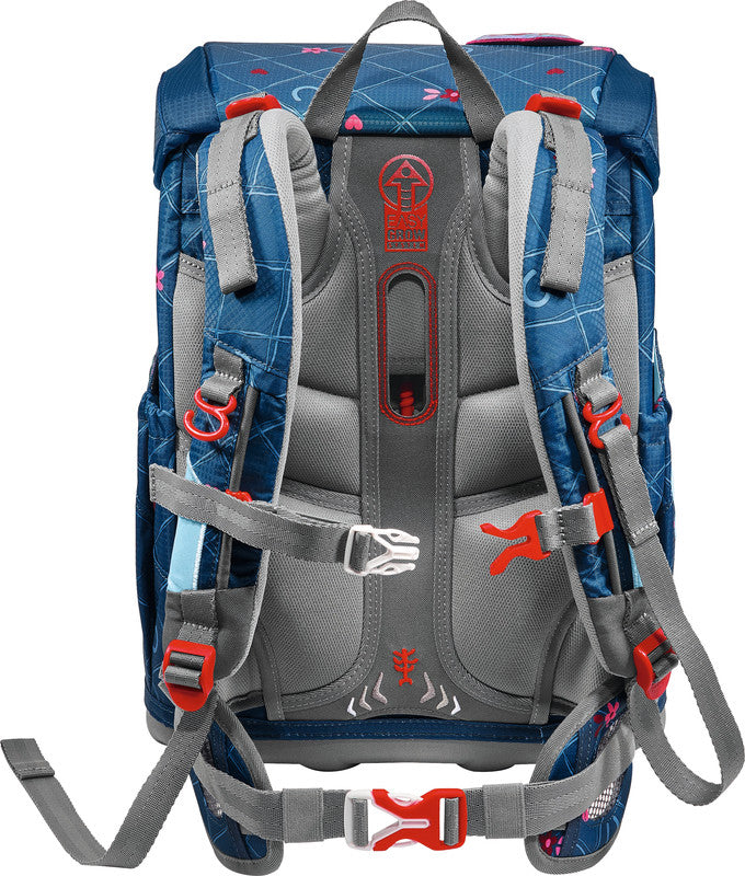 Step by Step Schulrucksack-Set Cloud – 5-teilig – Horse Lima – Recycelte Materialien