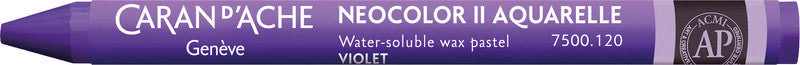 Caran d-Ache Caran d'Ache Neocolor Aquarellfarbstift – Violett, Mine Ø 8,6 mm