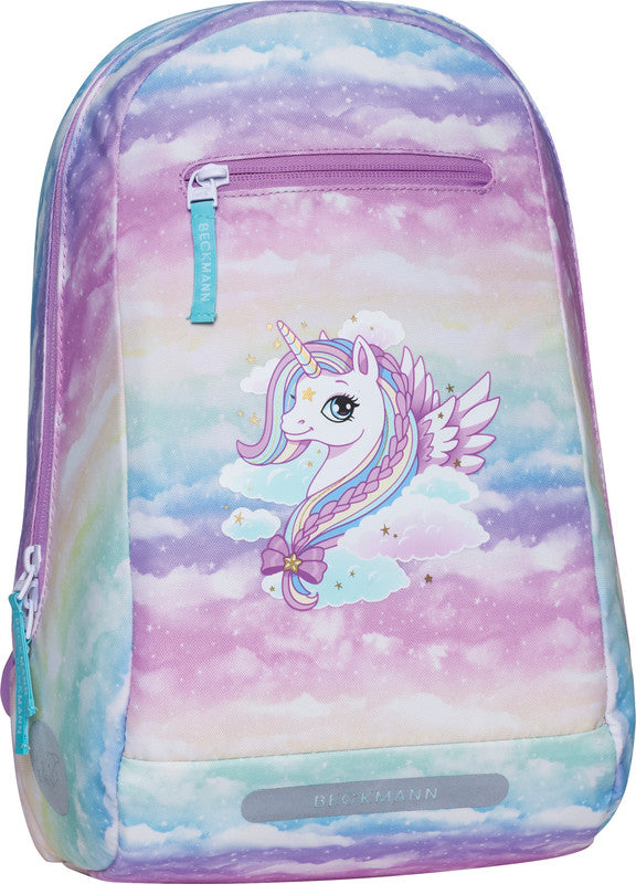 Beckmann Schulrucksack-Set – 6-teilig – Einhorn – mit Leuchteffekt