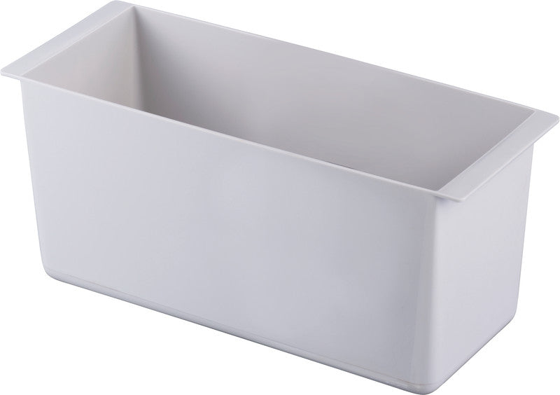 Zwingo Abfalleinsatz – 2,5 l – Kunststoff – B × H × T 260 × 115 × 100 mm – für Zwingo Abfallbehälter quadro