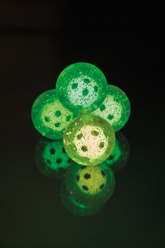 Out oft the blue OUT OF THE BLUE Fidget/Stressball – leuchtet im Dunkeln – Ø 5,0 cm – 1 Stück – mehrfarbig