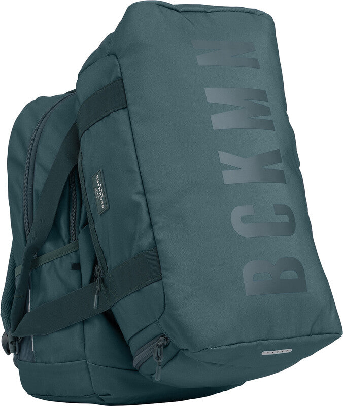 Beckmann Junior Sport Rucksack – 30 l – dunkelgrün – recycelte Materialien