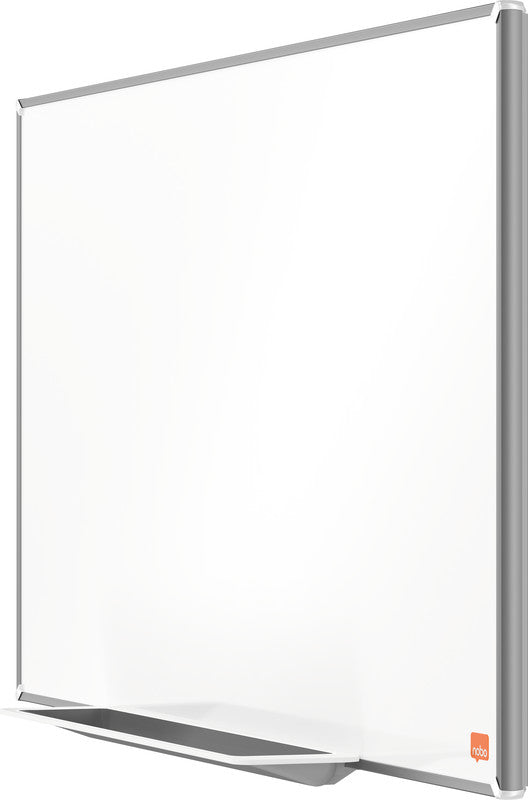Nobo Whiteboard – 71 × 40 cm, Emaille, magnetisch, Aluminiumrahmen, Wandmontage