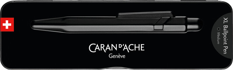 Caran d-Ache Kugelschreiber – Schwarz, Aluminium