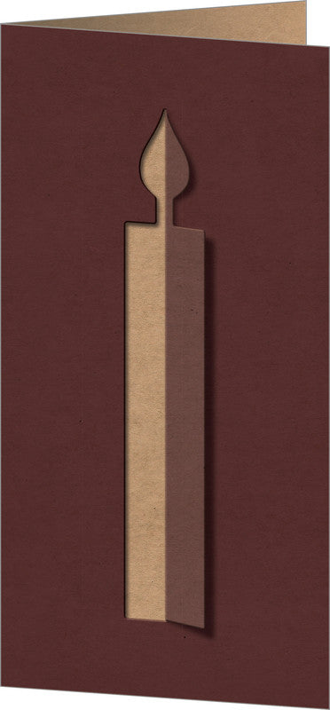 Sigel Weihnachtsgrusskarte (Ausgeschnitten) – 220 × 110 mm – mit Umschlägen, für Inkjet/Laser/Kopierer, 10er Pack