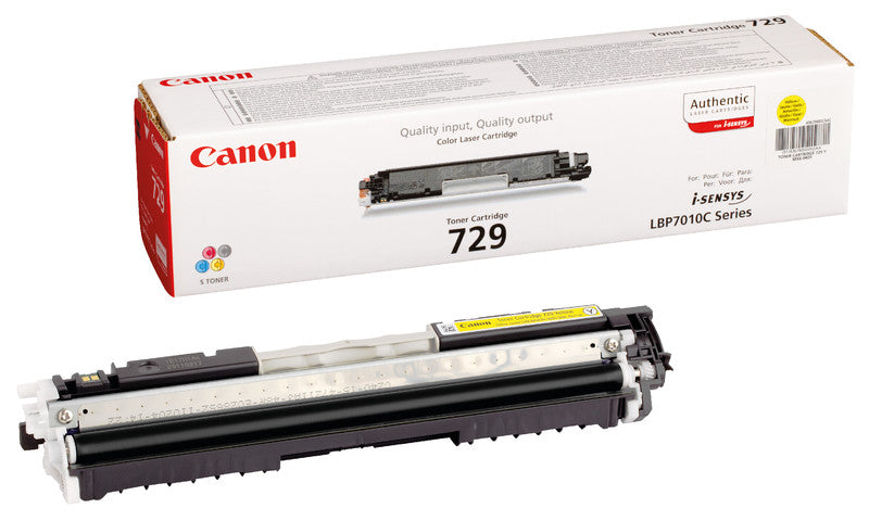 Canon Toner 729Y – gelb, 1000 Seiten