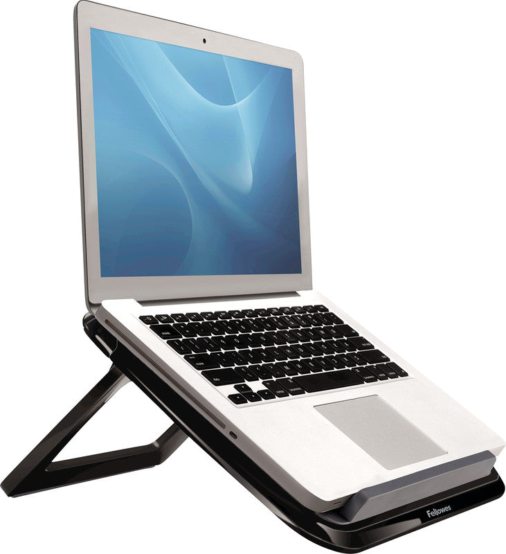 Fellowes I-Spire Notebookhalter – für Notebooks, Kunststoff, schwarz