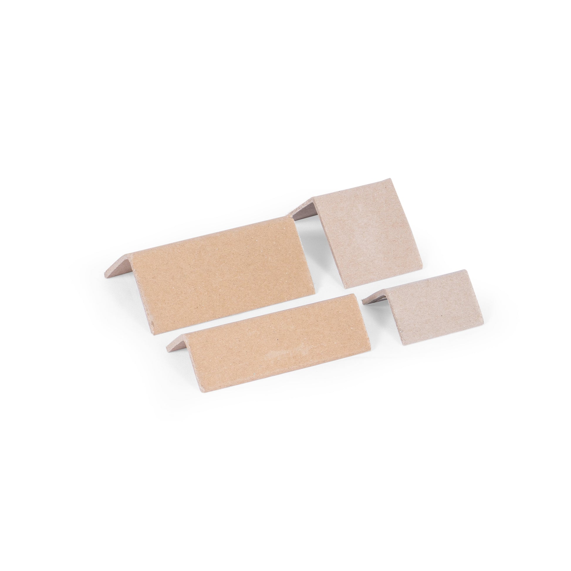 Model Kantenschutz, laminiert – 100 × 35 × 35 mm – Vollkarton, braun