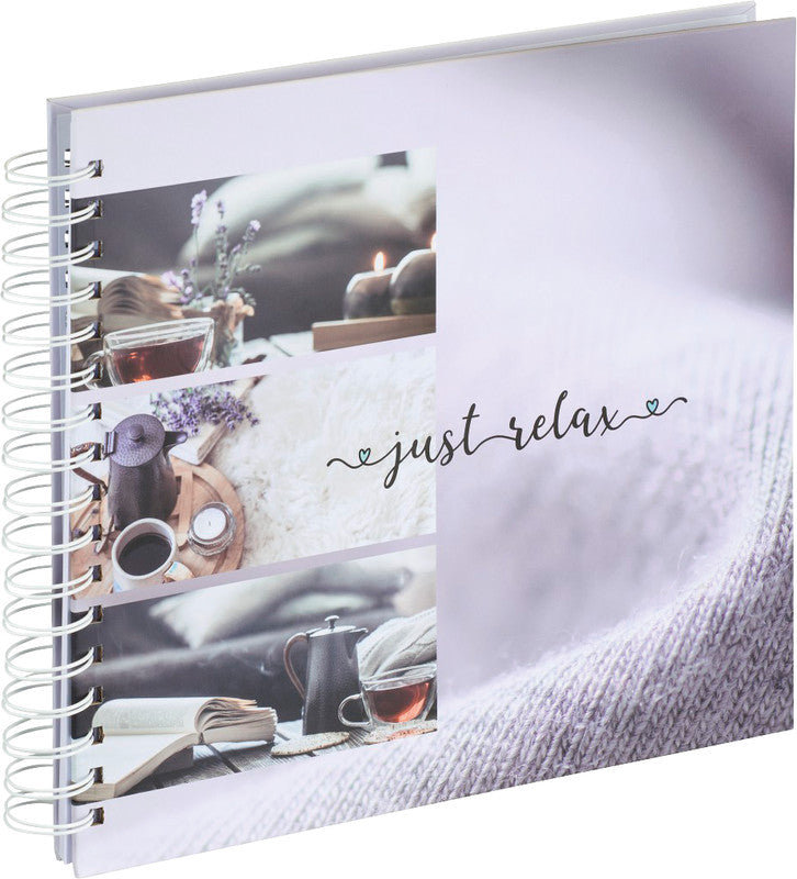 Hama Fotoalbum Wiro Relax – für 280 × 240 mm, mehrfarbig, Karton
