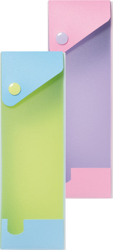 Kolma Doppia Etui, leer – pink/violett – Kunststoff – 19,7 × 6,4 × 3,0 cm