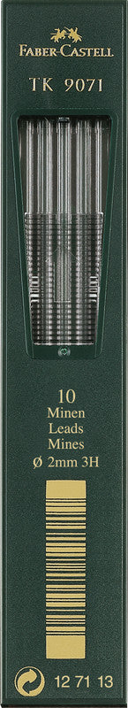 Faber-Castell Bleistiftminen 9071 – Graphit, 2 mm