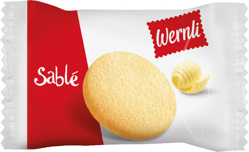 Wernli Sablé – 5,5 g, 300 Stück pro Packung, Gebäck