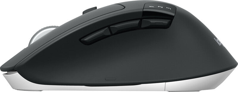 Logitech M720 Triathlon – Maus – Kabellos (Bluetooth/2,4 GHz), 1000 DPI, rechts, Schwarz