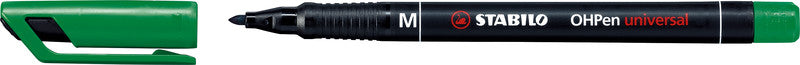 STABILO Permanent Marker – rot, blau, grün, schwarz, 4er Set