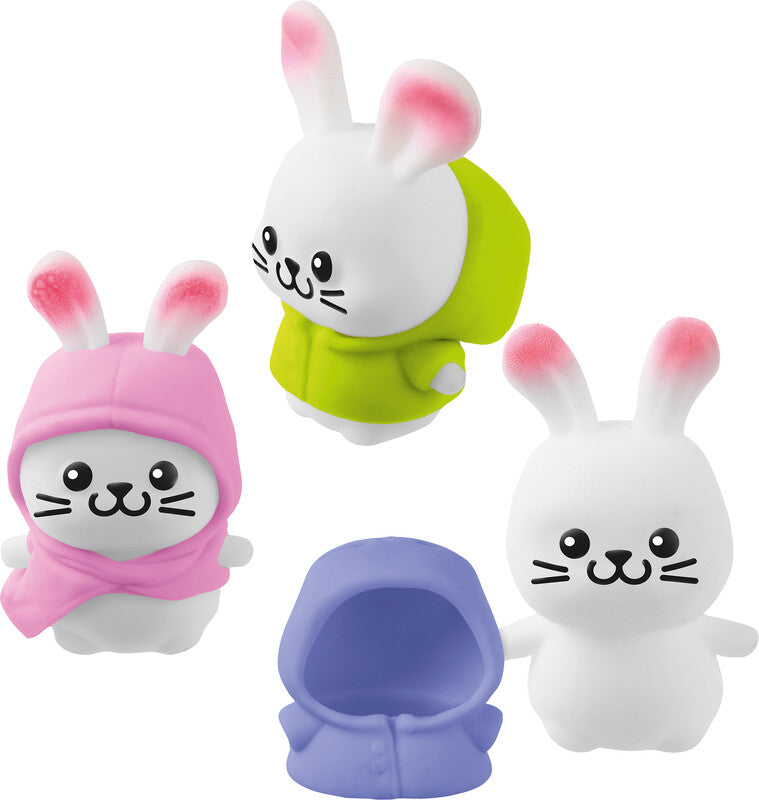 Trendhaus Stressball Squeezy-Hase – 43 × 72 × 39 mm