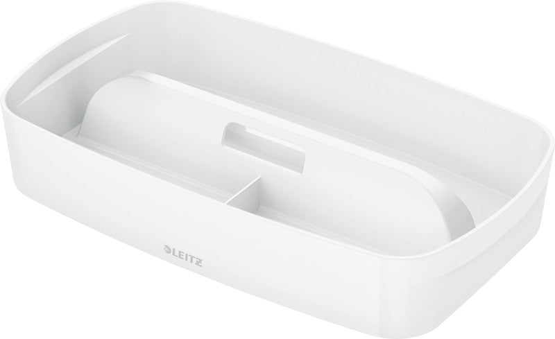 Leitz Einsatz – für MyBox (Klein, Gross), Kunststoff, Weiss, 30,7 × 5,6 × 18,1 cm – 1er-Pack
