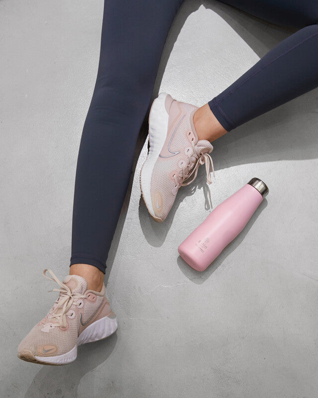 Estia Trinkflasche – 5 dl – Edelstahl, isoliert, Schraubverschluss – Blossom Rose