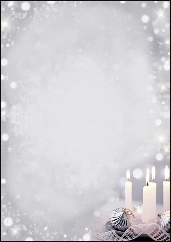Sigel Motivpapier – A4, 90 g/m², Motiv: Christmas Silence – für Inkjet/Laser/Kopierer – FSC – 100 Blatt