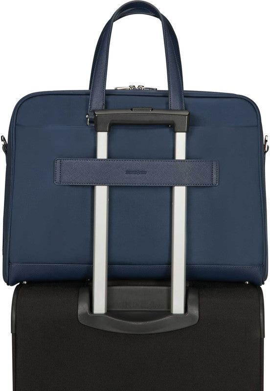 Samsonite Zalia 2.0 Notebook-Tasche – für Notebooks bis 15,6", 14,5 l, Nylon, blau