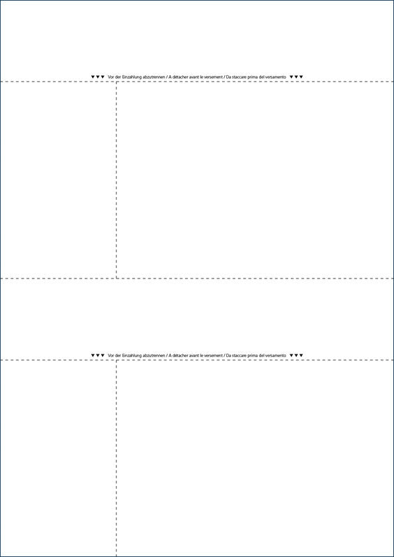 Dataform Formular – für QR-Rechnung, 500 Blatt, A4