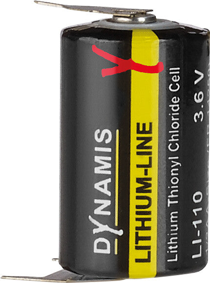 Dynamis ER14250 Akku 3,6 V 750 mAh 2,70 Wh – für Geräte