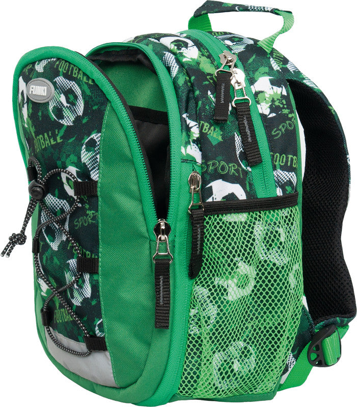 Funki Raumwunder – Kindergartenrucksack – 8–11 l, Kunststoff, Mehrfarbig, Football