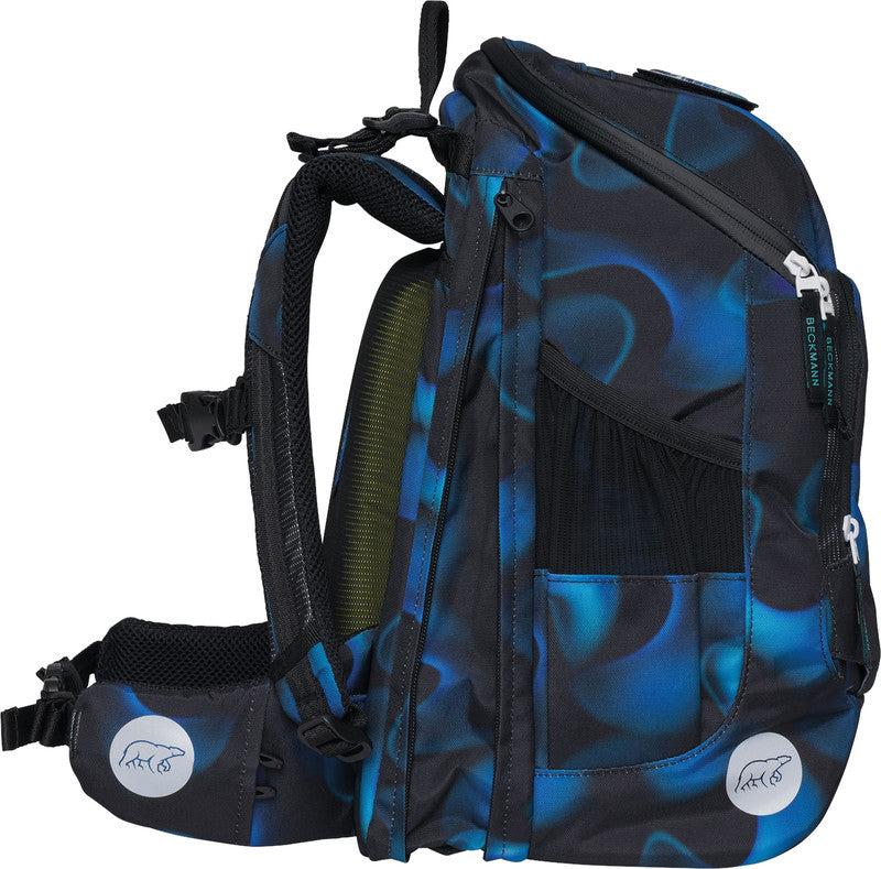 Beckmann Schulrucksack Active Air Flx – Magic League – B 26,0×H 39,0×T 22,0 cm – recycelte Materialien