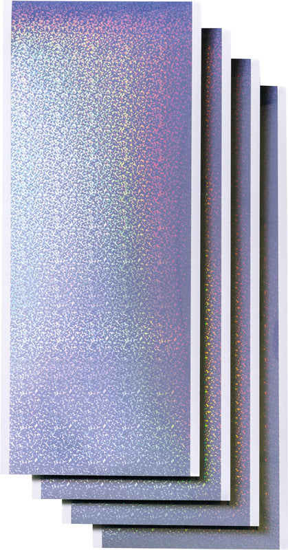 Cricut Holographische Transferfolie – Silber – 14 × 33 cm – für Cricut Joy Schneideplotter