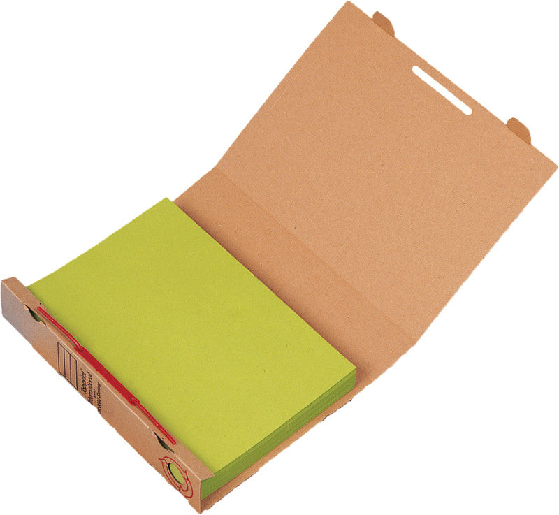 D-case Archivschachtel A4 – 310 × 320 × 60 mm, braun, Karton, mit Griffloch