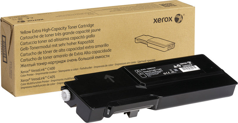 Xerox Toner – schwarz, 10500 Seiten – für Color-Laserdrucker/Multifunktionsgeräte