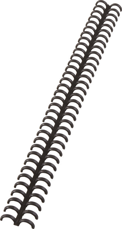 GBC Bindedisc-Ringe – Ø 8 mm, schwarz, Kunststoff – 50 Stk.