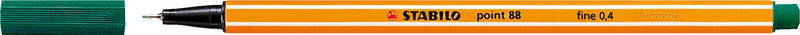 STABILO point 88 Fineliner 0,4 mm – Tannengrün
