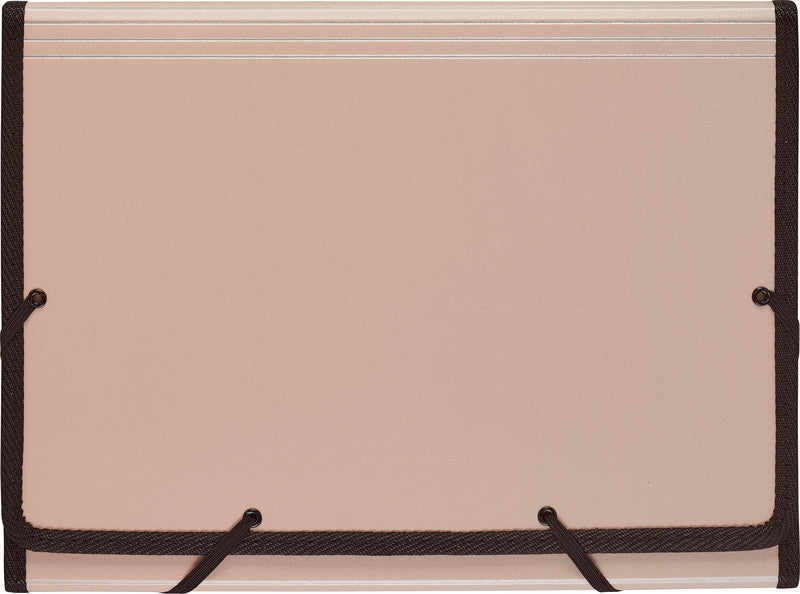 Kolma Sammelmappe, für A4, Kunststoff, rosegold, mit Gummizug