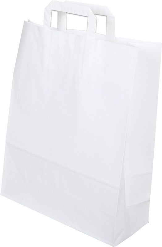 Elco Tragetasche, weiss – 320 × 130 × 410 mm – 50 Stk.
