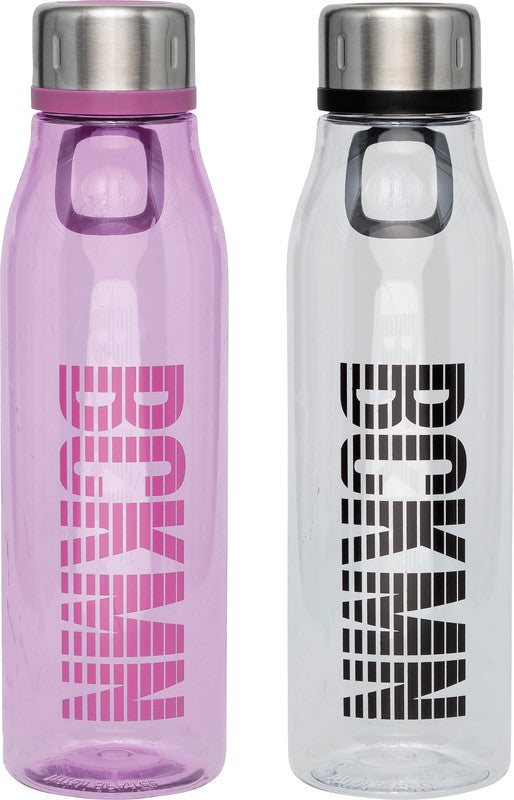 Beckmann Trinkflasche – 6,5 dl – Kunststoff, Schraubverschluss, auslaufsicher – Violett