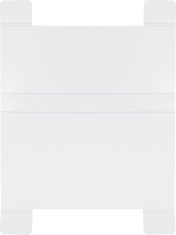 Biella Hängeordner – Kunststoff, transparent, 55 × 60 mm, ohne Vordruck