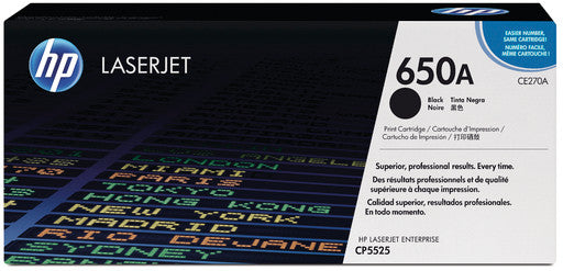 HP Toner 650A – schwarz, 13500 Seiten