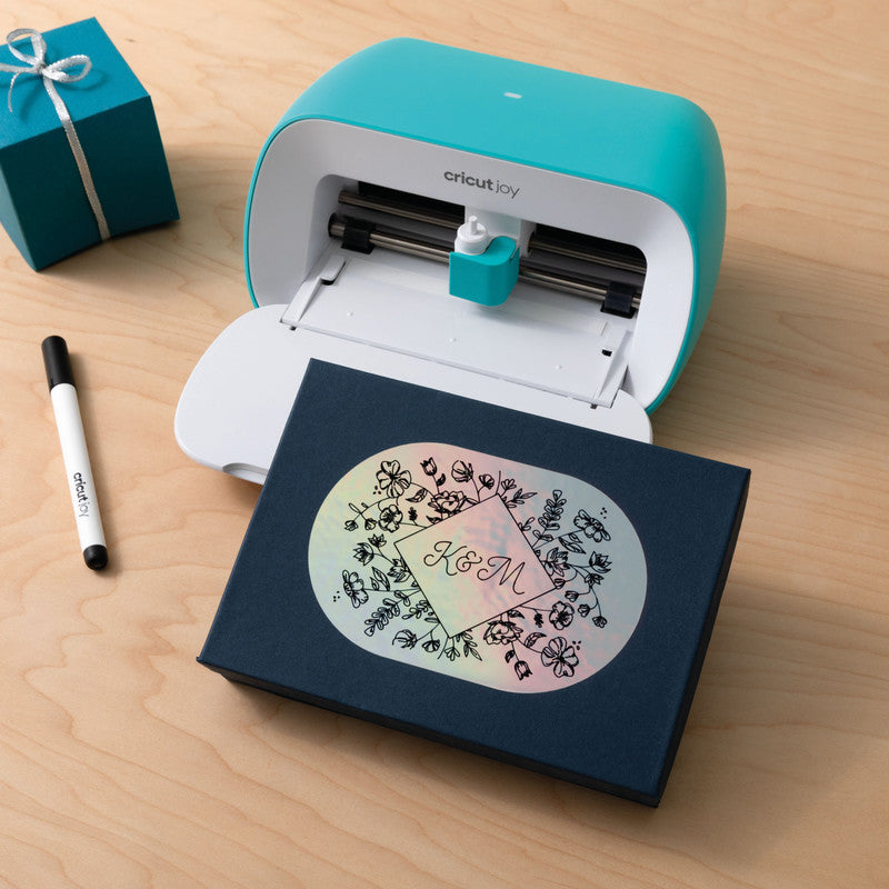 Cricut Glänzende Vinylfolie – Silber – 14 × 33 cm – für CRICUT JOY Schneideplotter