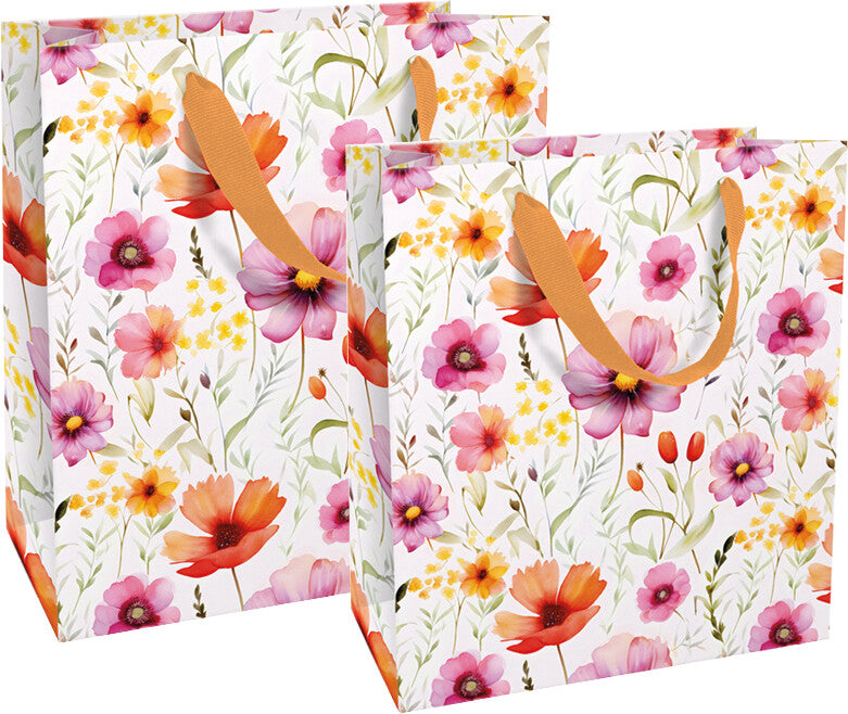 Braun + Company Tragetasche – Summer Morning – Papier, matt, Ripsband – 120 × 150 × 60 mm