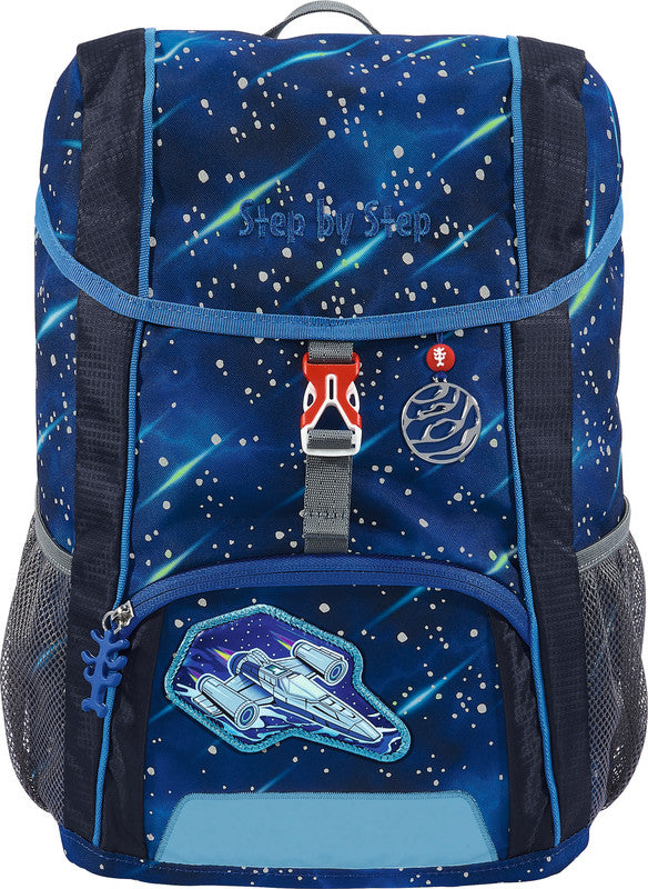 Step by Step Kindergartenrucksack-Set KID REFLECT – 3-teilig – Star Shuttle Elio – 26,0×35,0×17,0 cm