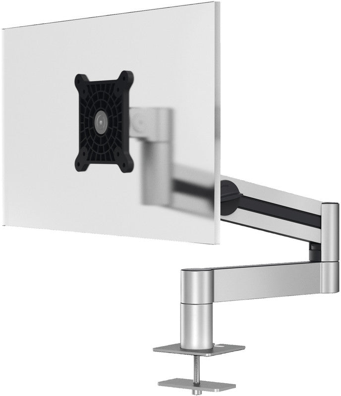 Durable Monitorarm, 1 Monitor, Tischdurchführung, bis 27", VESA 75 × 75/100 × 100 mm, 8 kg, silber