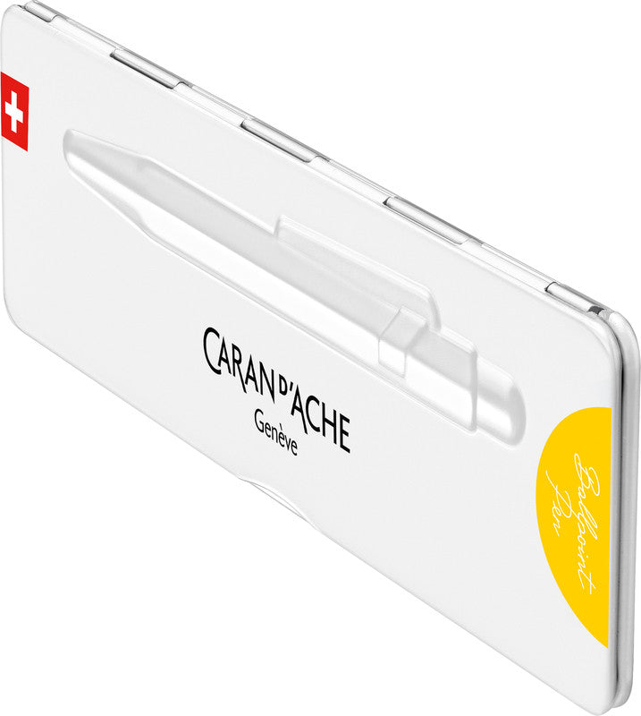 Caran d-Ache Kugelschreiber – Gelb, Aluminium